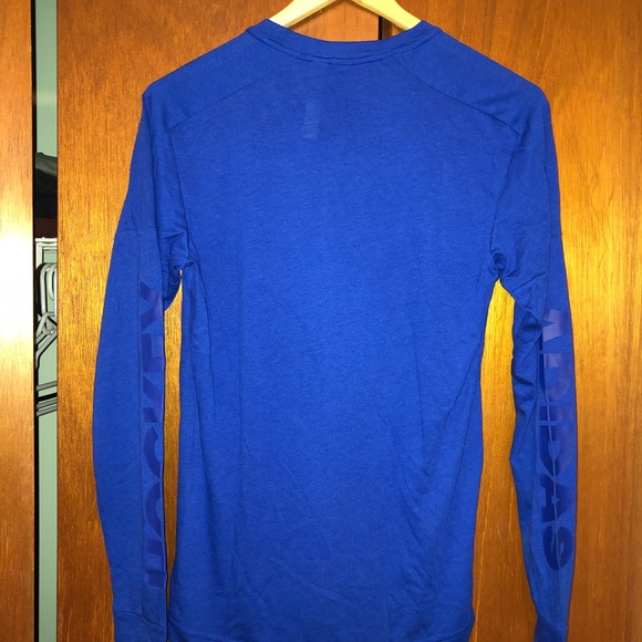 SML adidas women’s lightweight long sleeve blue - Picture 2 of 8